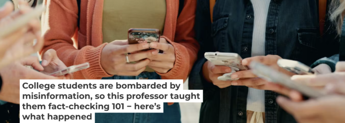 Smartphones are a window into a world of misinformation. Jacob Wackerhausen/iStock via Getty Images Smartphones are a window into a world of misinformation. Jacob Wackerhausen/iStock via Getty Images